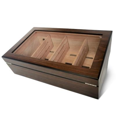 China Cooler Custom Cedar Wood Cabinet Cigar Storge Gift Humidor Schrank Cigar Case Humidors Manufacture for sale