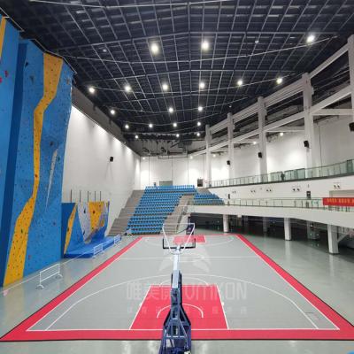 China High Quality Basketball Court Basketball Sports Court Tile Indoor Sports Flooring Interlock Flooring Duct and Tournament Court for sale