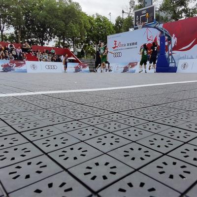 China Basketball Court Multi-sport Outdoor Tile Basketball Court Backyard Sports Court Interlocking Flooring for sale