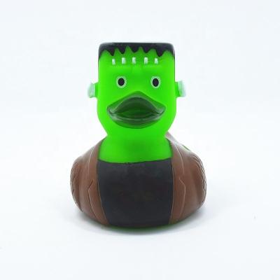 China Used For Entertainment Hot Sale Squeeze Monster Bath Duck Custom Plastic Monster Rubber Promotional Floating Duck for sale