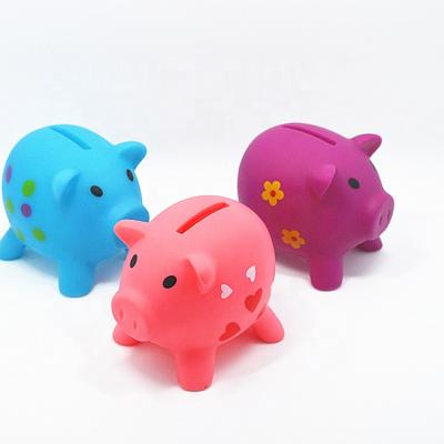 China Cheap Promotional Hot Sale Wholesale Gifts Plastic Custom Cute Pig Shape Piggy Bank Coin Bank for sale