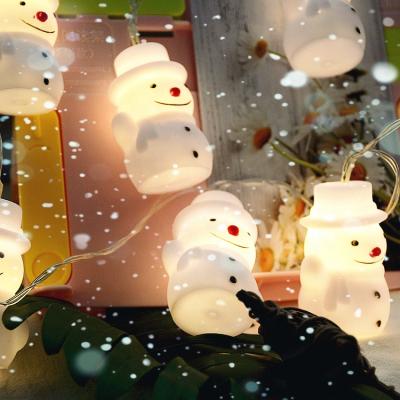 China Used For 10ft Hot Sale Cute Promotional Cute Bedroom Decoration White LED Christmas String Light With Battery Operated for sale