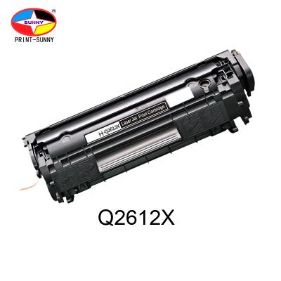 China Factory wholesale COMPATIBLE Q2612X Q2612 2612X 12X toner cartridge for HP LaserJet 1020 1012 1010 1015 1018 1022NW 1022 1022N for sale