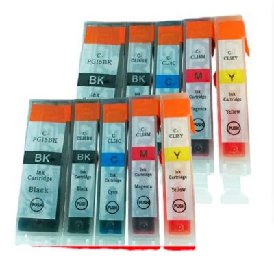 China Factory direct sale COMPATIBLE ink cartridges for Canon PGI-5black CLI-8 series for Canon PIXMA IP3300/IP4200/IP4300/IP5200/IP530 for sale