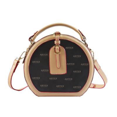 China Artex 2021 Famous Brand Waterproof Ladies Small Round Purse Mini Designer Bags For Women Handbags Ladies for sale