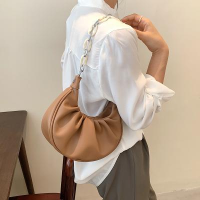 China New PORTABLE Handbags PU Women's Handbags Litchi Zipper Hobo Bag Fashion Lady Shoulder Bags Handbags for sale