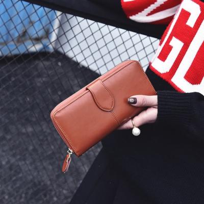 China High Quality New Artex Travel PU Passport Cover Card Holder Leather Wallet Custom Logo Clutch Hand Bag for sale