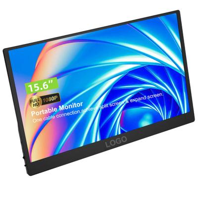 China Speaker 2022 New Mobile Pc Hdr Display 15.6 Inch 165hz 16:9 Portable Monitor Extender for sale