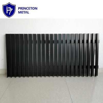 China Easily Assembled Custom Angle Panels Aluminum Pick Fence for sale