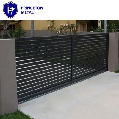 China Easily Assembled Automatic Sliding Doors Driveway Main Sliding Gate for sale