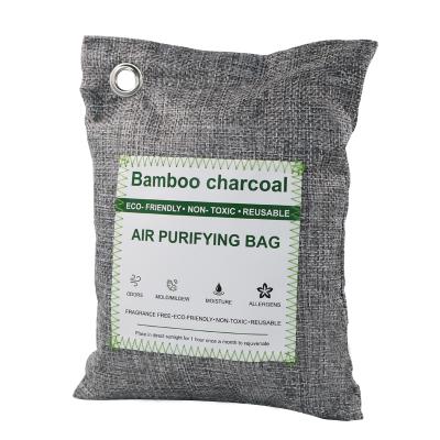 China 200g Bamboo Charcoal Bag Natural Air Purifiers Purifiers Viable Odor Absorber for sale