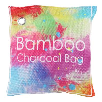 China 200g Charcoal Charcoal Bags Sustainable Charcoal Air Purifying Nature Bamboo Charcoal Air Purifier Bags for sale