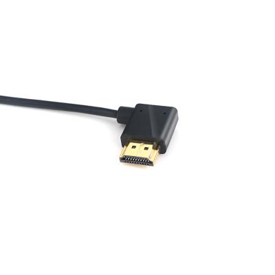 China HOME THEATER Promotional Slim Wire Slim Support 1080p 2k 4k 8k And Resolution 60hz 144hz 240hz Left Angle Ribbon Tester Hdmi Ribbon Cable for sale