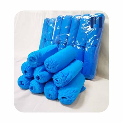 China Home Hotel Spa Factory Moving Fast Delivery Various Colors Disposable Nonwoven Shoe Cover For Clean Room Beauty Salon for sale