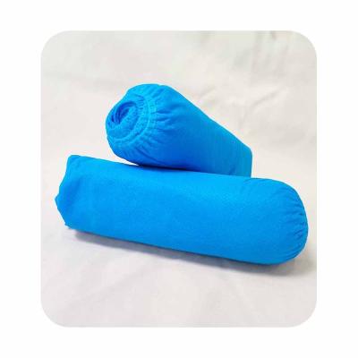 China Wholesale Home Hotel Spa Antidust Removal Customized Elastic Size Nonsterile Disposable Shoe Cover PP Doctor Shoe Covers for sale