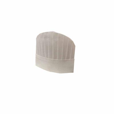 China Restaurant / Hotel / Canteen / Home Chef Disposable White Tall Hat For Your Convenience for sale