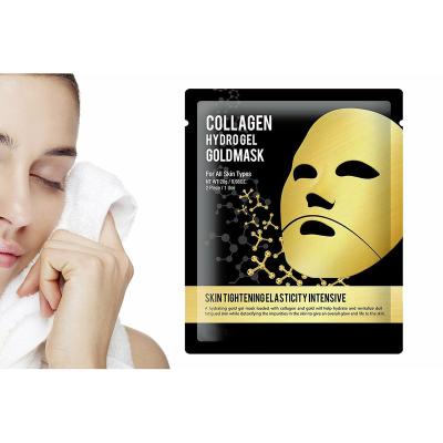 China Damage Collagen Hydrogel Gold Release Organic Wholesale Anti Aging Mask for sale