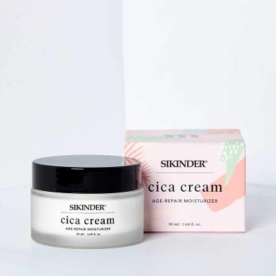 China Hot Selling Organic Cream Skin Repair Cream Moisturize Cica Natural Vegan Korean Skin Care Moisturizer Korean Cosmetics for sale