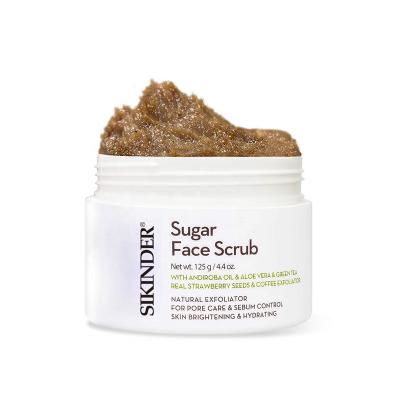 China Exfoliator OEM/ODM 100% Customized Brand Pure Natural Sugar Face Scrub Exfoliating and Moisturizing for sale