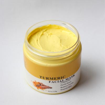 China Damage Clearing Clean Mark Repairs Turmeric Anti Aging Clay Mud Masker for sale