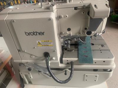 China Direct Drive Secondhand Sewing Machine Computerized Brother Eyelet Buttonhole Machine for sale