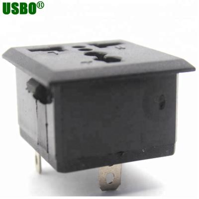 China Residential / General Purpose Universal 13a 250v UPS Power Outlet Eu Au UK AC Plug Inlet for sale