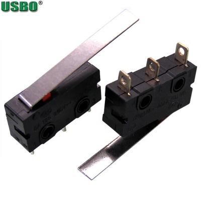 China Wholesale Straight Handle Long Micro Switch Long Handle Micro Switch for Auto Electronics and Home Appliances for sale