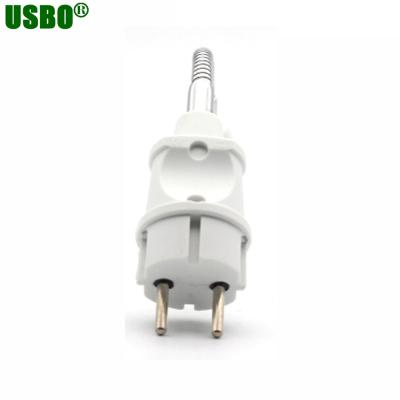 China E27 Screw Extension Led Bulb Lamp Base Screw EU Plug Socket Adapter Holder Converter for sale