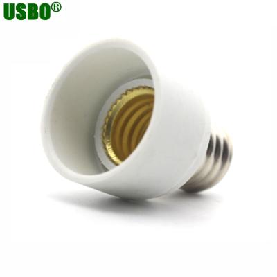 China Screw Fashion Decoration Blank Outside E12 To Inside E14 Lamp Base Adapter for sale