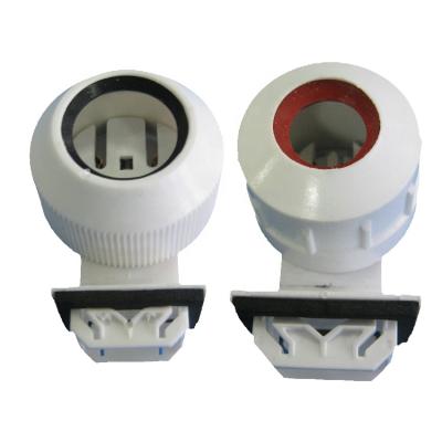 China Screw Or Holder Waterproof PBT T8 Saving LED Lamp Socket T5 Fluorescent Light Bulb Socket G13 Base for sale