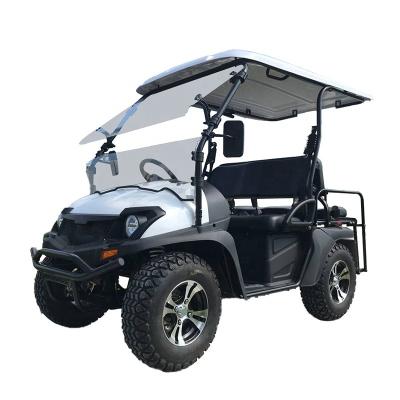 China Cheap 60V 5000W 4 Passenger UTV Offroad Golf Cart For Farm Front 25x8-10 for sale