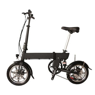 China Eco-friendly 14inch lithium battery 2 wheel aluminum alloy portable foldable electric bicycle for sale