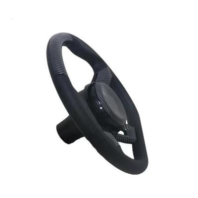 China Sports Custom Golf Cart Accessories Easy Installing Steering Wheel for sale