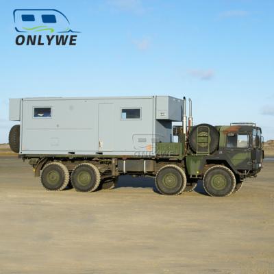 China ONLYWE Traveling Motorhome Off Road Truck Camper Container Expandable House For Sale for sale