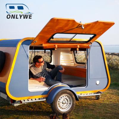 China ONLYWE Lightweight Outdoor Motorhome RV Caravan Travel Towable Home For Camper for sale