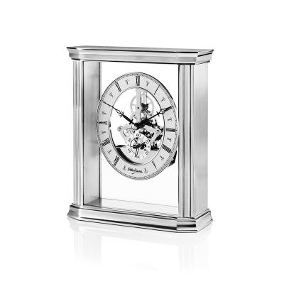 China Antique Style Metal Office Luxury Square Clock for sale