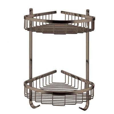 China Contemporary Wall Mount Bathroom Aluminum Corner Shower Caddy Corner Shelf for sale