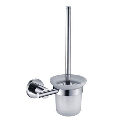 China Modern Chrome Series Bathroom Fittings Toilet Brush Holder for sale