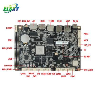 China POS Cash Register Android PCBA Motherboard Digital Signage Android Control Board with LVDS Output for sale