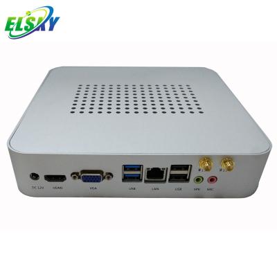 China For Cheap Business PC ELSKY i3 i5 i7 DDR3 Mini VGA SIM Card RS232 RS485 X86 Dual Core 2.3GHz Desktop Computer PC for sale