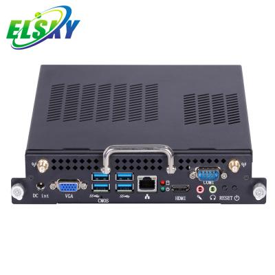 China For Hot Selling Business 2 Size OPS-C PC Mini 12V 19V 4K@60Hz H310 Chipset I3 9100 CPU For Office School Whiteboard for sale