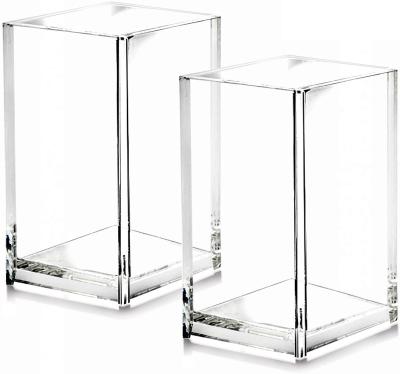 China New Morden 2022 Clear Office Pen Holder Custom Pencil Holder Acrylic for sale