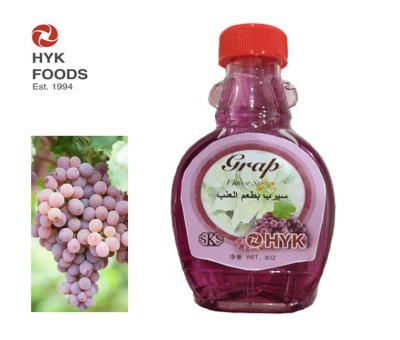 China Additive Grape Flavor Syrup Purple Soft Drink Syrup Box Eaten Straight for sale