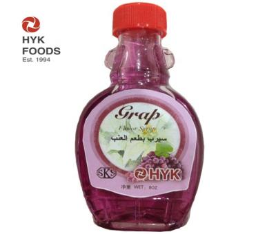 China High Quality Additive Grape Syrup Artificially Flavored Syrup Promotion Price for sale