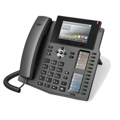 China New Business VoIP Color-LCD Phone With SAD LCD Display SIP Smart Key-Mapping Phone M12 for sale