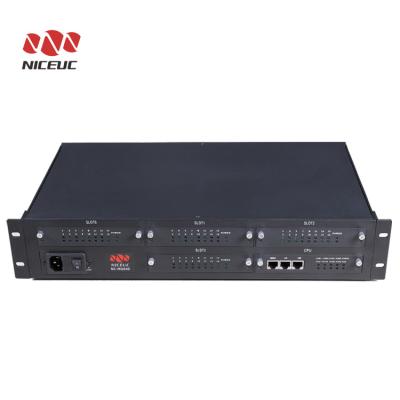 China 4 Slots For User Card Analog VoIP FXS Gateways NC-MG640 64 Ports FXS VoIP Gateways for sale