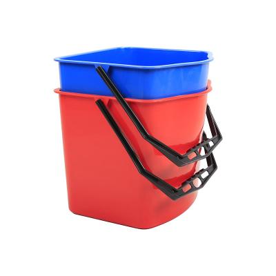 China Small Hotel Service Water Pail China Plastic Buckets Viable For Cleaning for sale