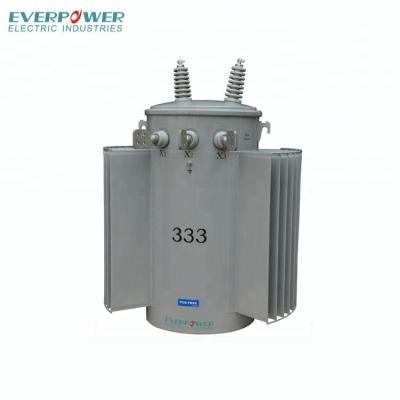 China Industrial Power Supplies 13200/7620V Single Phase Amorphous Core Pole Mounted Transformers for sale