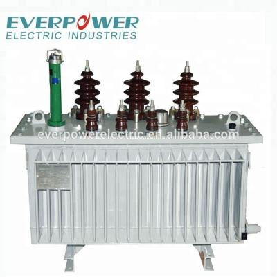 China 33kV /11kV Three Phase Power Pole Mounted Oil Immersed Distribution Transformers for sale