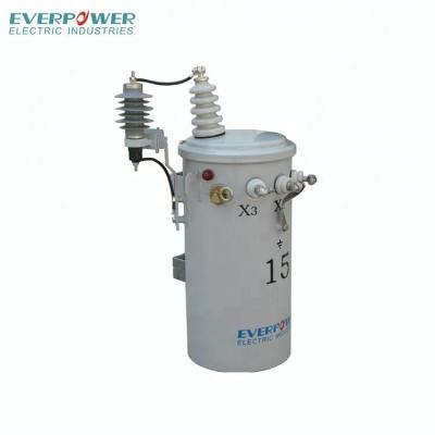 China Industrial Power Supply Single Phase Pole Mounted Transformer CSP Type Transformer With Surge Breaker for sale